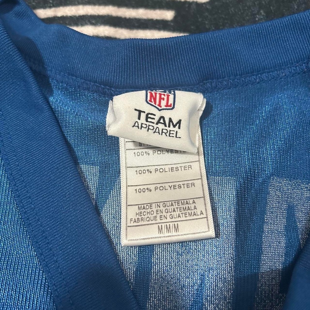 Vintage Authentic NFL Peyton Manning Indianapolis Colts blue polyester jersey - Picture 3 of 4